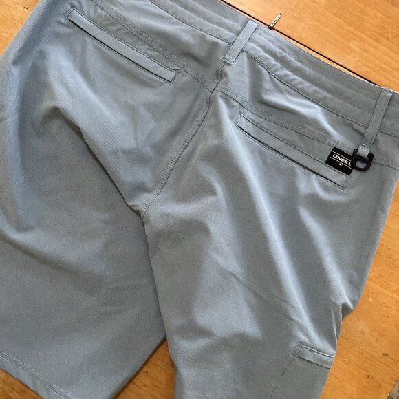 O'Neill Men's Crossover Hybrid Shorts Blue Sz 34 5 Pockets Excellent - Picture 4 of 13